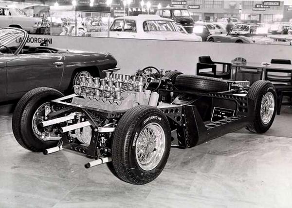 1965 Miura Chassis at Turin Motor Show on Pirelli Cinturato HS (CN72) Tires